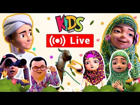 🔴Kids Land Urdu Cartoon Series Live | Watch Ghulam Rasool & Kaneez Fatima | Islamic Cartoon