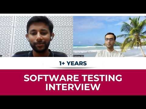 Software Testing Mock Interview for 1+ Years Experience | Real Questions & Expert Answers