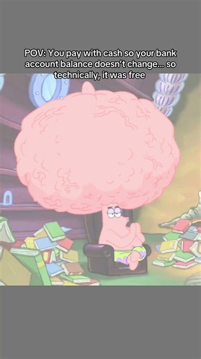 My brain when I use cash #financehumor #logic #shorts