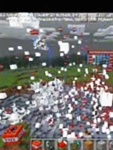 Minecraft explosion 💥 #minecraft #foryou