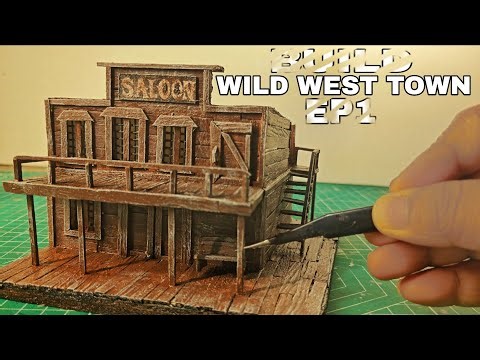 l Built A Realistic Wild West Saloon | Scratch Build EP 1