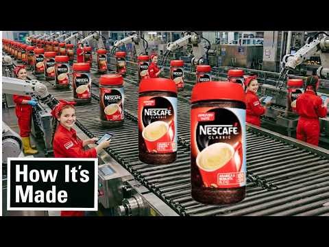 Inside Nescafé Factory | How Instant Coffee Is Made in Factory | Coffee Manufacturing Process