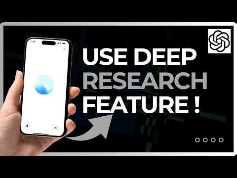 How to Use ChatGPT Deep Research Feature !