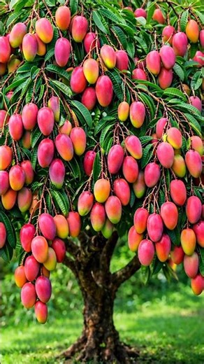easy and fast method to propagate and grow mango trees with egg stimulant #garden #fruits #nature