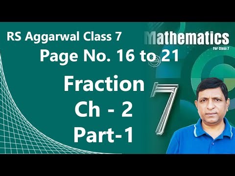 RS Aggarwal Class 7 | Chapter 2 | Page 16–21 | Part 1 📐✨
