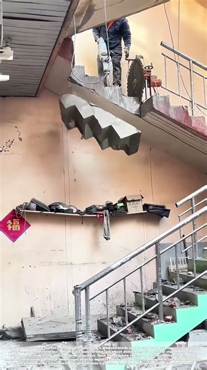 Cutting Through Excess: The Rebirth of a Concrete Staircase