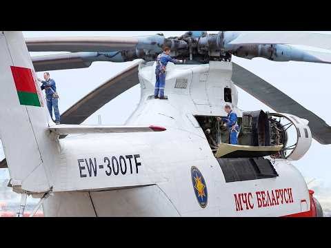 Starting the Largest Russian Helicopter Ever Manufactured