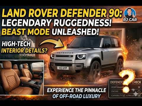 Land Rover Defender 90 2027 – The Ultimate Luxury Off-Road SUV? | Full Review