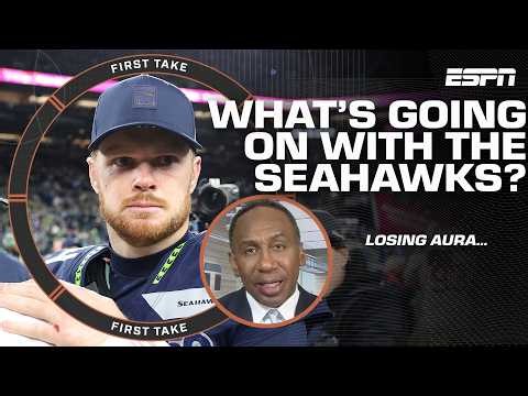 Have the Seahawks lost their aura? 🤔 Stephen A. has MAJOR questions about Seattle 👀 | First Take