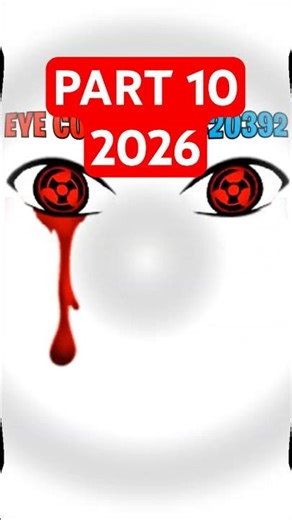 👁️BEST SHINDO CUSTOM EYE CODES 2026 PART 10👁️