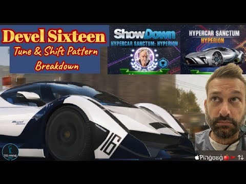 CSR2 | DEVEL SIXTEEN | HYPERCAR SANCTUM: HYPERION SHOWDOWN |Tune & Shift Pattern Breakdown 
