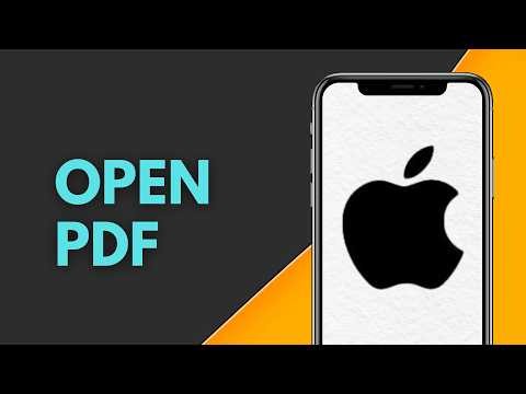 How To Open PDF on iPhone – Full Tutorial