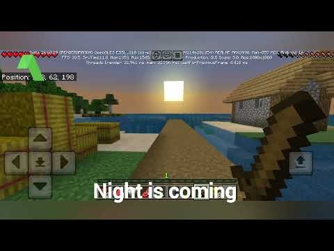 I Survived My First Day in Minecraft! 🌲 | Minecraft Survival #1