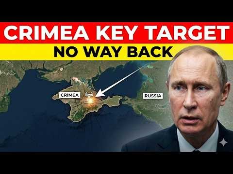 Ukraine Just Destroyed a KEY TARGET in Crimea… Putin Has No Way Back