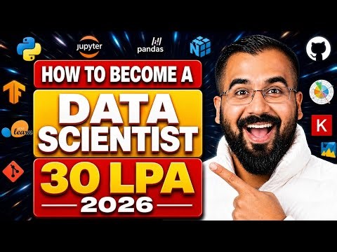 How to become a Data Scientist in 2026 | Complete Roadmap for Data Scientist🔥🚀