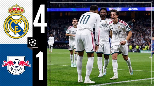 HIGHLIGHTS | Real Madrid 4-1 RB Leipzig | Champions League