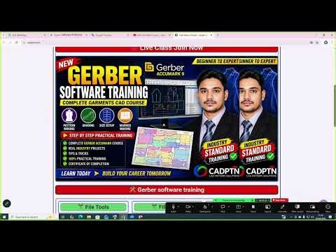 How to make T Shirt Pattern | t-shirt pattern making | gerber software tutorial