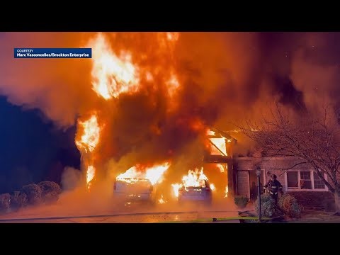 Bridgewater officer helps residents escape early morning house fire