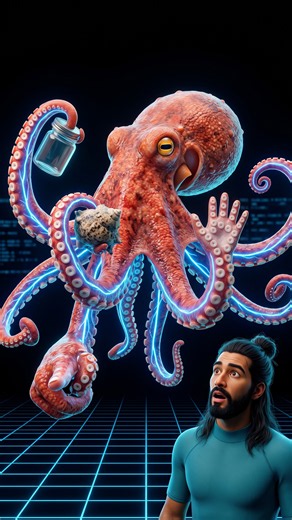 An Octopus's Arms Think for Themselves 🐙