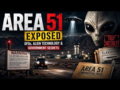 AREA 51: America’s Most Secret Military Base | UFOs, Alien Technology & Government Secrets