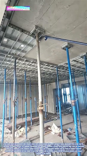 Props Coming Down: How Adjustable Steel Supports and Aluminum Formwork Enable Safe Slab Stripping