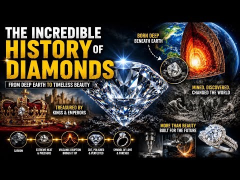 The Incredible History of Diamonds | How Nature Created Earth’s Most Valuable Gem