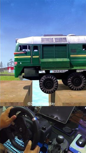 Spintires: MudRunner - SHACMAN DELONG X5000 rescuing a stuck truck in deep snow #623 #zhiengameplay