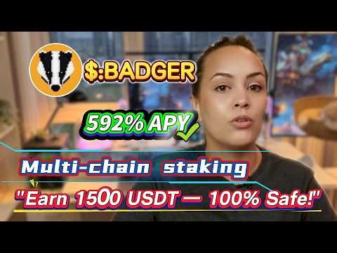 Earn Daily Profits! BADGER Staking for 592.38% Yield, No-Risk Tips