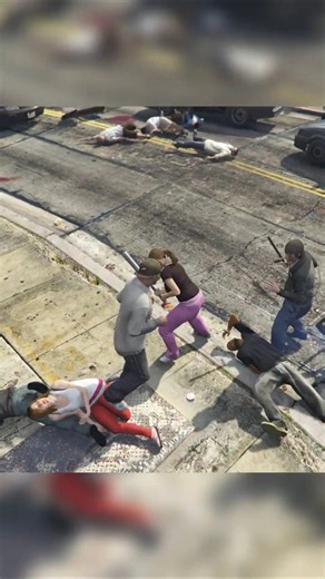 Highway Rage with NPCs GTA V
