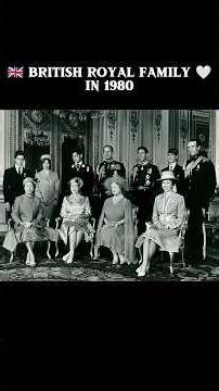 British Royal family in 1980 | Queen Mother 80th Birthday #britishmonarch #queenelizabeth #history