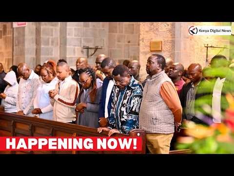 Live!! Sifuna, Babu and Linda Mwananchi storms Nairobi, Church service at JTM Donholm.