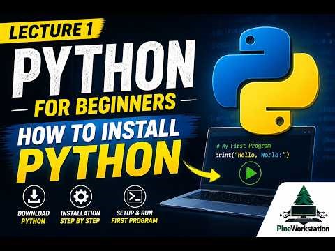 Python Tutorial for Beginners #1 | How to Install Python Step by Step (2026)