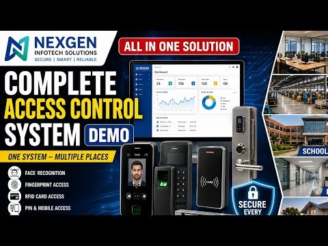 Complete Access Control System Demo | All-in-One Solution for Multiple Locations