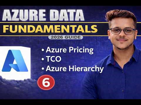 Azure Pricing Explained + TCO + Resource Hierarchy | Microsoft Azure Tutorial 2026