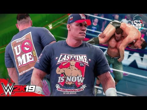 John Cena's Last Match but its WWE 2K19 | New WWE 2K19 Mods