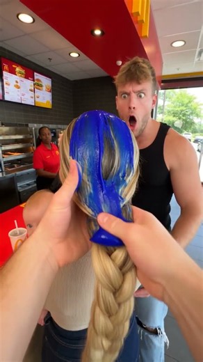 Shine Bright Again! 🌊 Blue Hair Mask for Blonde & Bleached Hair#BlueHairMask #haircare