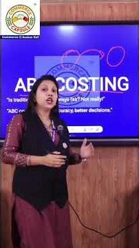 Episode 1,📝ABC Costing: Understanding Costs by Activities in Cost Accounting#viral #viralreelsシ