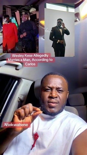 Wesley Kese Allegedly Marries a Man, According to Carlos | wesley kesse marriage