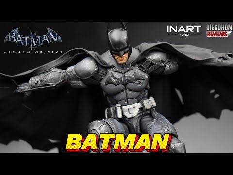 THE BEST BATMAN? 😱 Inart Batman Arkham Origins Battle Damaged Unboxing and Review