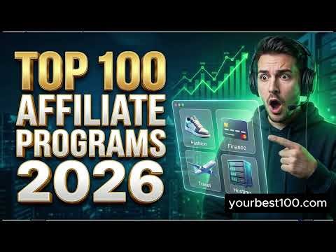 Top 100 Affiliate Programs 2026 Ultimate (High Ticket + Recurring)