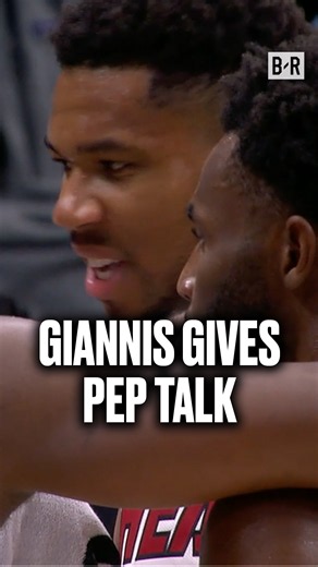 Giannis tried to ignite the rest of the Heat 👀