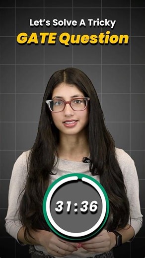 Interview Prep Question in 40 Seconds! #gfg #GATE2027 #GATEExam