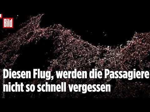 UNGLAUBLICHE GESTE: Pilot dreht Extrarunde für seine Passagiere
