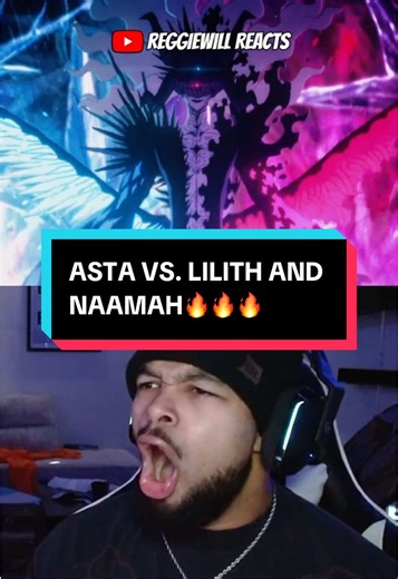 Full Reaction on YT: ReggieWill Reacts🔥 (LINK IN BIO)‼️ #fyp #viral #anime #reaction #blackclover