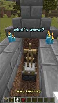 how to make a jumpscare grave #minecraft ‪@night2fall‬