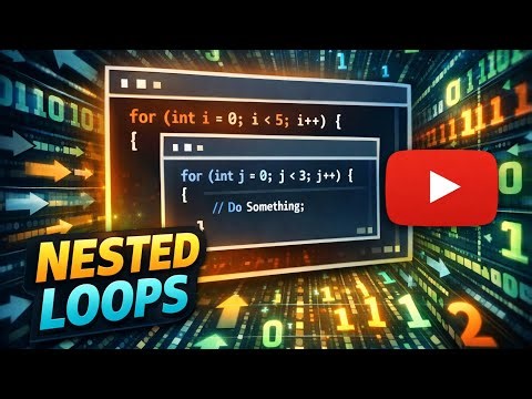Nested Loops Explained in One Video 🔥 | Full Beginner to Advanced Guide