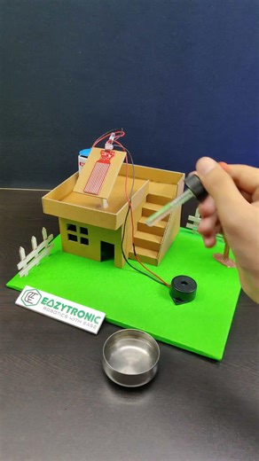 Rain Detector Project #sciencproject #arduinouno #robot #arduinoprojects #scienceexhibition #iot