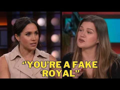 Kelly Clarkson SHUTS DOWN Meghan Markle After Heated Argument LIVE On TV