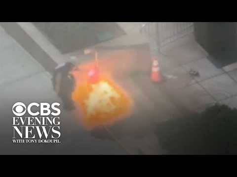 Details on suspect in explosion outside federal building in New York City