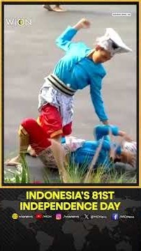 Indonesia Independence Day: Grand Independence Day Ceremony Held In Jakarta | Shorts